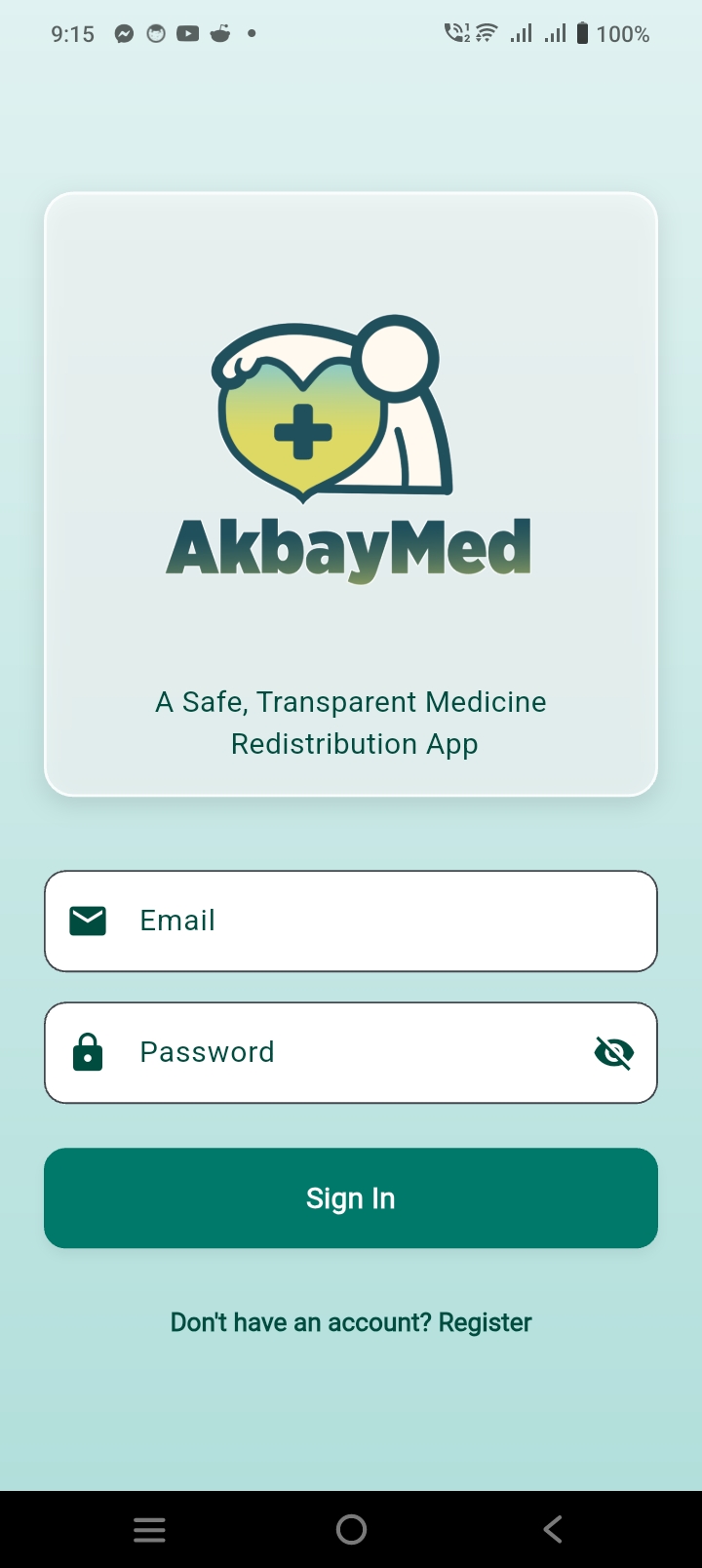 Login Screen